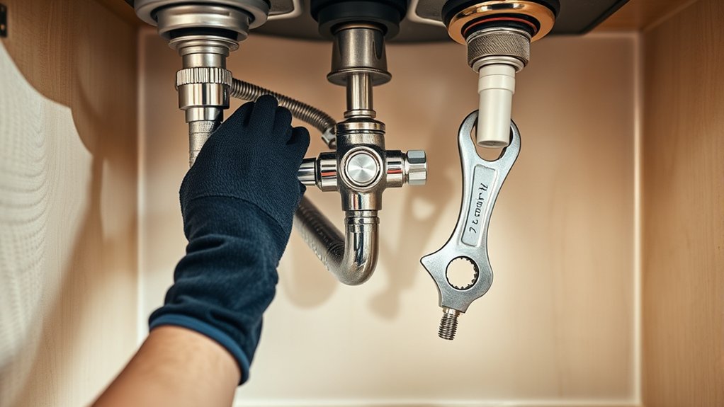 turn off disconnect drain safely