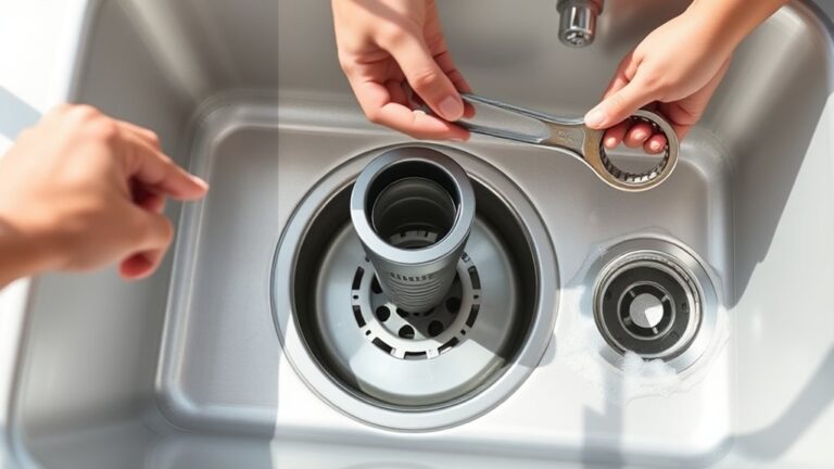 unclogging sink disposal efficiently