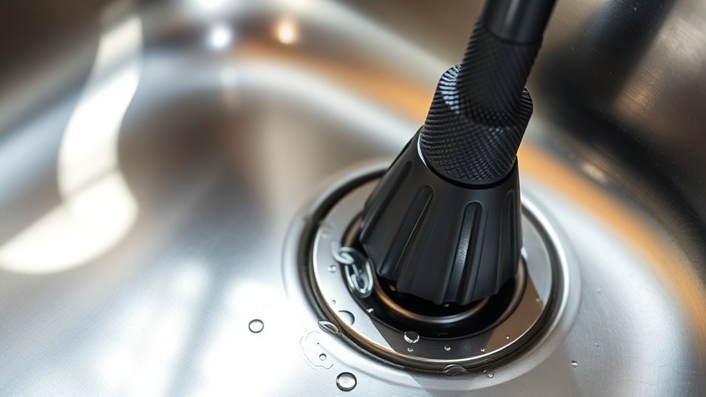 use proper plunging technique