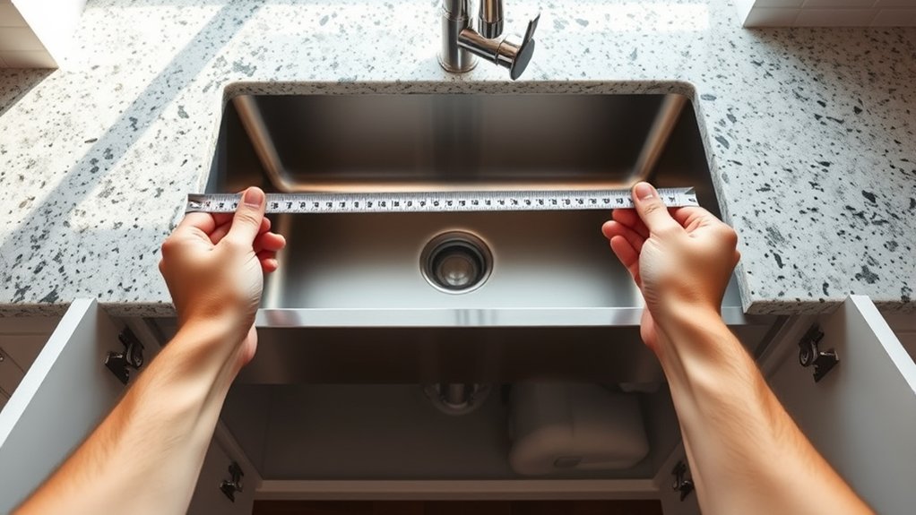 verify space and plumbing