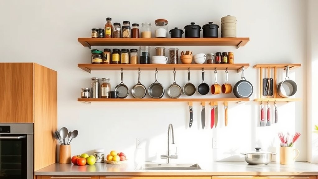 vertical kitchen organization solutions