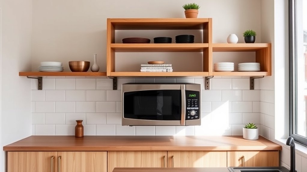 wall mounted microwave safety